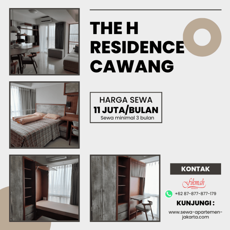 Disewakan Apartemen 2 Kamar